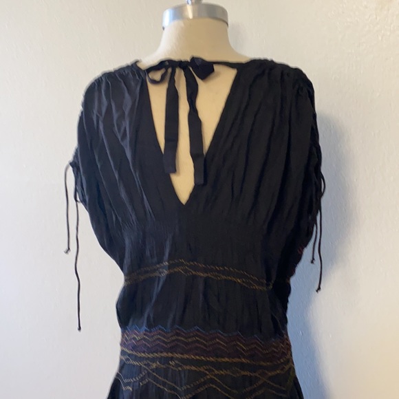 Free People Black Boho Dress SP - Picture 8 of 8